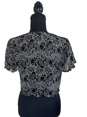Anna Sui Short Sleeve Blouse (view 2)