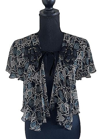 Anna Sui Short Sleeve Blouse (view 1)