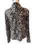 Etcetera Animal Print Brown Black Tan Long Sleeve Blouse Size XL - photo 2