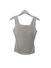 OGL Slinky Square Open-Back Bra Tank Top Sleeveless Top - photo 1
