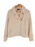 Karl Lagerfeld Paris Ivory Boucle Biker Jacket - photo 1