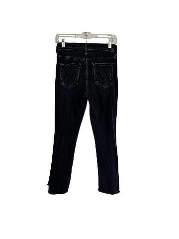 Mother The Insider Crop Step Fray Jeans (view 2)