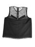 Rag & Bone 69% Triacetate 31% Polyester 70% Cotton 30% Polyamide 90% Nylon 10% Elastane 100% Lambskin Chevron-herringbone Black Tank Top Size M - photo 2