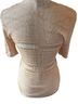 Missoni Stripes Orange White Short Sleeve Blouse Size 10 - photo 2