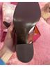 Tory Burch 100% Leather Brown Heels Size 8 1/2 - photo 4