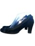 Stuart Weitzman 100% Suede Black Heels Size 7 1/2 - photo 12