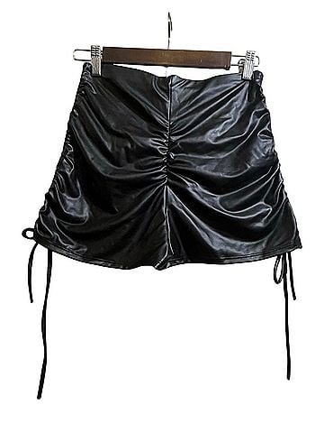 Fashion Nova Fashion Nova Faux Leather Shorts (view 1)