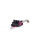 Nike 100% Leather Black Red Sneakers Size 7 - photo 2