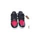Nike 100% Leather Black Red Sneakers Size 7 - photo 1