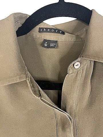 Theory Long Sleeve Blouse (view 2)