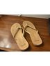 Sanuk Tan Flip Flops Size 11 - photo 3