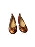 J.Crew Animal Print Brown Flats Size 11 - photo 1