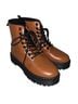 Unilady Solid Brown Boots Size 8 1/2 - photo 1