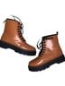 Unilady Solid Brown Boots Size 8 1/2 - photo 2
