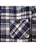 Brooks Brothers 100% Cotton 100% Acetate Plaid Blue Red White Jacket Size 16 - photo 4