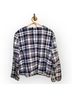 Brooks Brothers 100% Cotton 100% Acetate Plaid Blue Red White Jacket Size 16 - photo 3