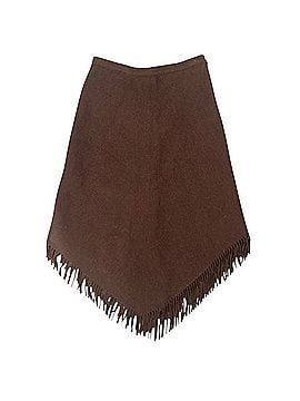 Peruvian Connection Baby Alpaca Wool Fringe Skirt Wool Skirt (view 2)