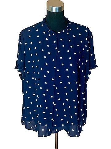 Tahari Short Sleeve Blouse (view 1)