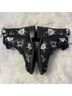 Rebecca Minkoff Floral Black Pink Green Gray Boots Size 8 1/2 - photo 8