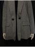 Zara Houndstooth Black White Blazer Size S - photo 4