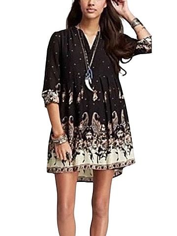 Free People Sierra Valley Shirt dress Casual Dress (view 2)