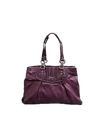 Coach coach Leather Tote (view 1)