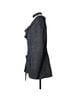 Sandro 74% Polyester 24% Viscose 2% Elastane 100% Polyester Zebra Print Black White Coat Size M - photo 2
