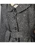 Sandro 74% Polyester 24% Viscose 2% Elastane 100% Polyester Zebra Print Black White Coat Size M - photo 6