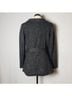 Sandro 74% Polyester 24% Viscose 2% Elastane 100% Polyester Zebra Print Black White Coat Size M - photo 3