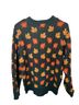 Kiel James Patrick Floral Green Yellow Orange Wool Pullover Sweater Size S - photo 2