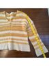 Madewell Stripes Yellow Ivory Pullover Sweater Size M - photo 8