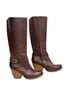 Kork-Ease 100% Leather Brown Boots Size 8 1/2 - photo 5
