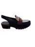 Ecco 100% Leather Brown White Blue Flats Size 8 - photo 2