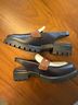 Ecco 100% Leather Brown White Blue Flats Size 8 - photo 4
