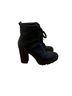 SODA Black Ankle Boots Size 10 - photo 1