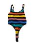 Guess Stripes Multi Color One Piece Swimsuit Size XS - photo 2