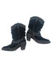 Report 100% Suede Black Ankle Boots Size 7 1/2 - photo 4