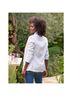Frank & Eileen 50% Cotton 48% Flax 2% Elastane 100% Cotton Solid White Blazer Size M - photo 8