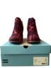 TOMS Plaid Red Black Ankle Boots Size 8 1/2 - photo 2