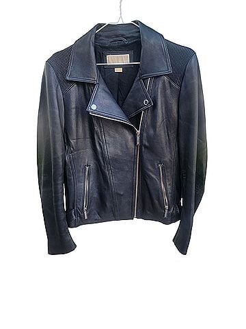 Michael Kors Leather Jacket (view 1)