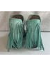 Circle G 100% Leather Solid Teal Ankle Boots Size 10 - photo 4
