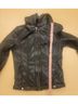 Mauritius 100% Lambskin 100% Cotton 100% Polyester Black Leather Jacket Size 4 - photo 9