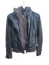 Mauritius 100% Lambskin 100% Cotton 100% Polyester Black Leather Jacket Size 4 - photo 3