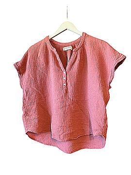 Lucky Brand Short Sleeve Blouse (view 1)