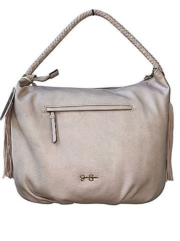 Jessica Simpson Blush Braided-Handle Shoulder Bag with Tassels Shoulder Bag (view 2)
