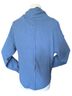 Mono b Solid Blue Long Sleeve Blouse Size L - photo 2