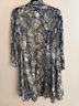Comfy U.S.A. 100% Polyester Snake Print Multi Color Jacket Size S - photo 3