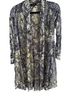 Comfy U.S.A. 100% Polyester Snake Print Multi Color Jacket Size S - photo 1