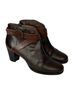 Brighton 100% Leather Brown Ankle Boots Size 8 1/2 - photo 1