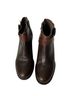 Brighton 100% Leather Brown Ankle Boots Size 8 1/2 - photo 6